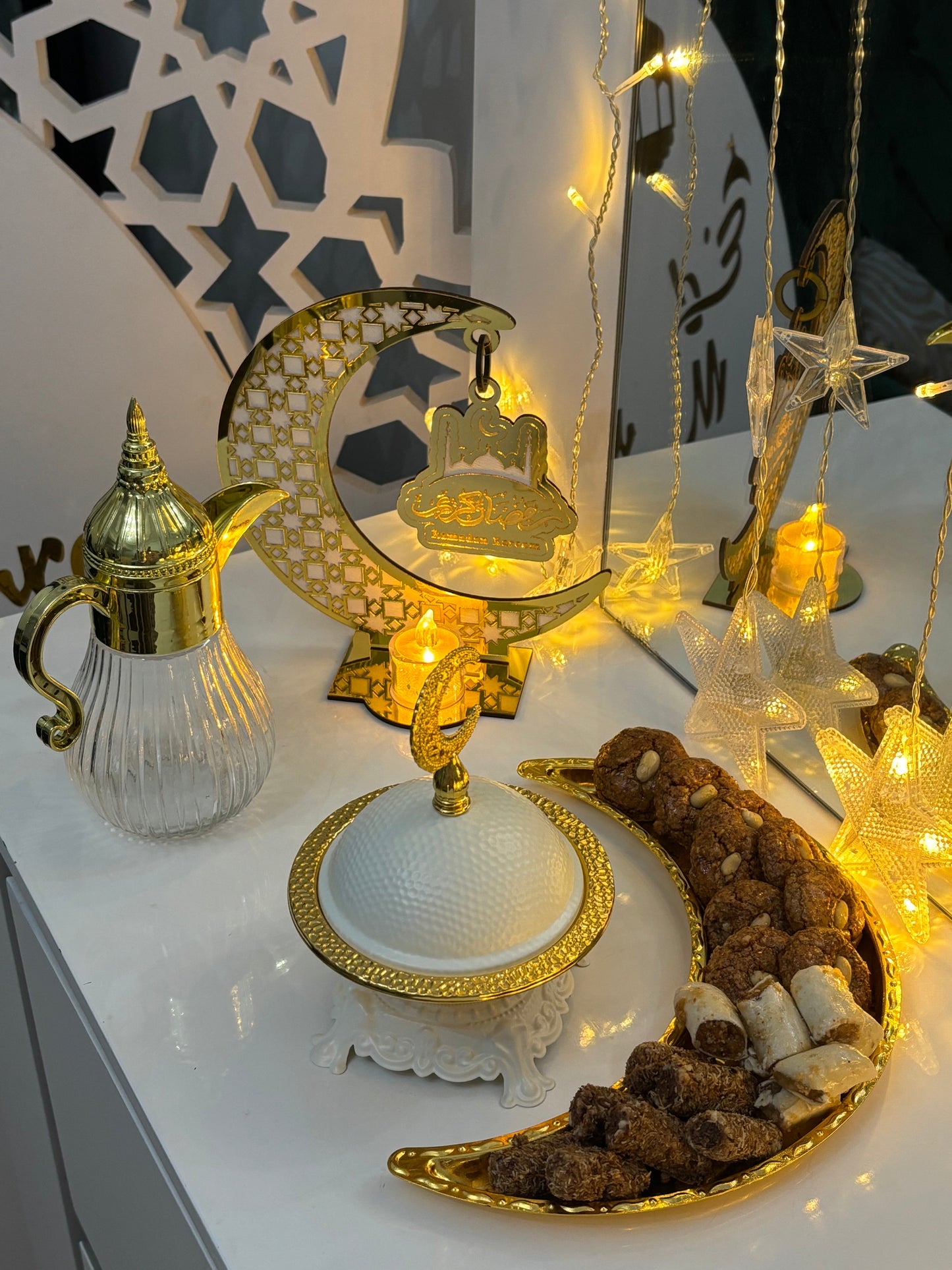 تشكيلة سهرة رمضان 4قطع مميزة